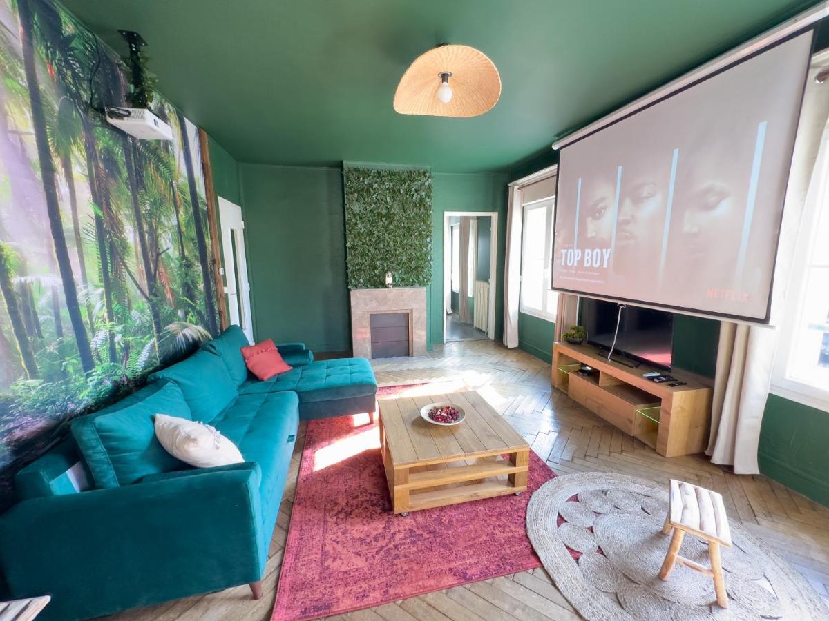 Appartement Jungle Urbain- Sauna - Cine - Hamac - Hyper Centre *