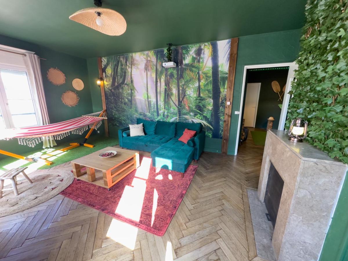 Appartement Jungle Urbain- Sauna - Cine - Hamac - Hyper Centre *